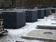 Plac produkacja szamb betonowych Bełchatów